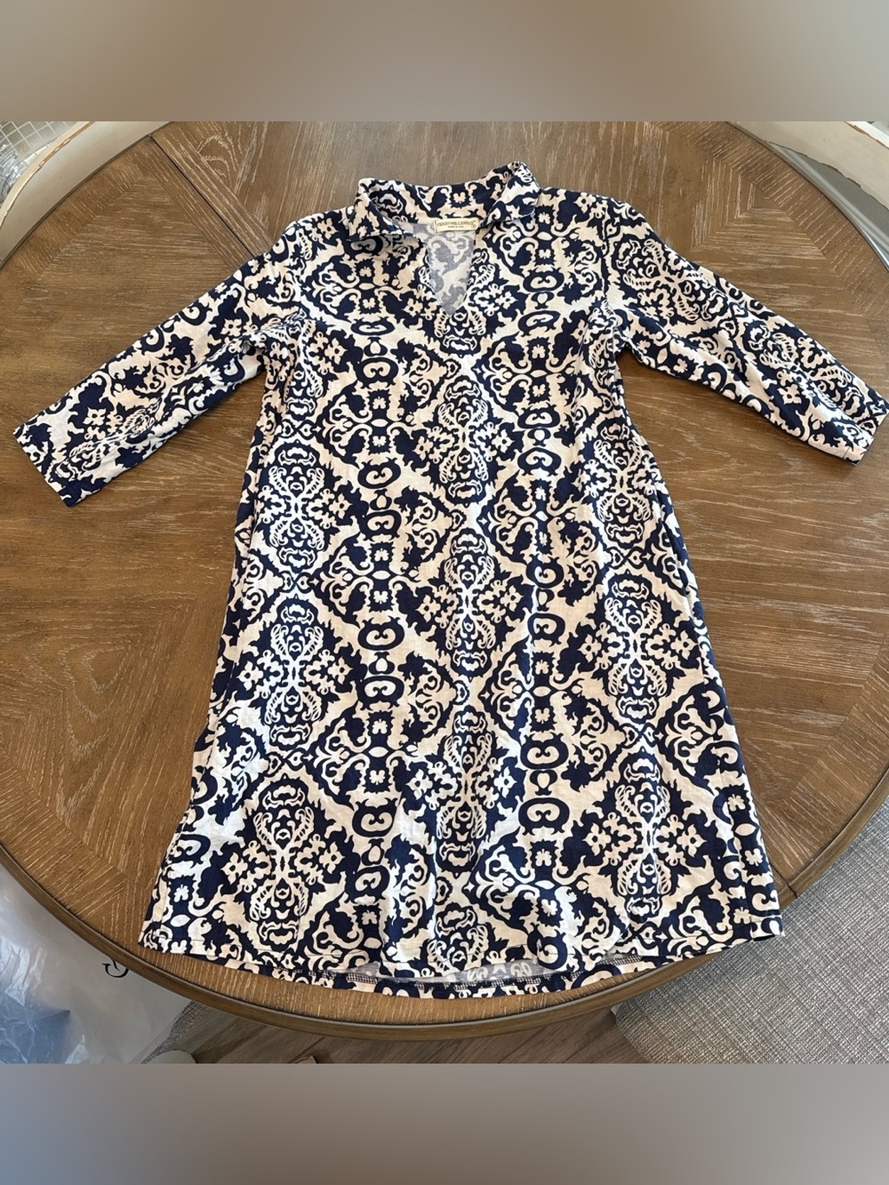 Terzo Millennio Linen Printed Dress